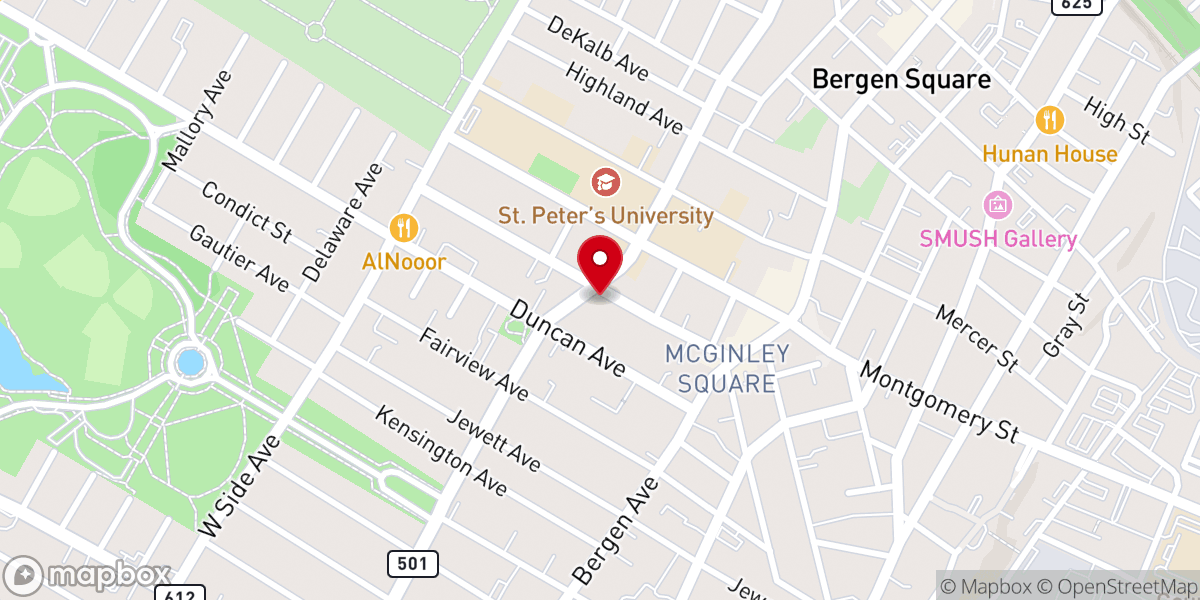 Map showing location of The Eastern Christian Free Methodist Church - ECC