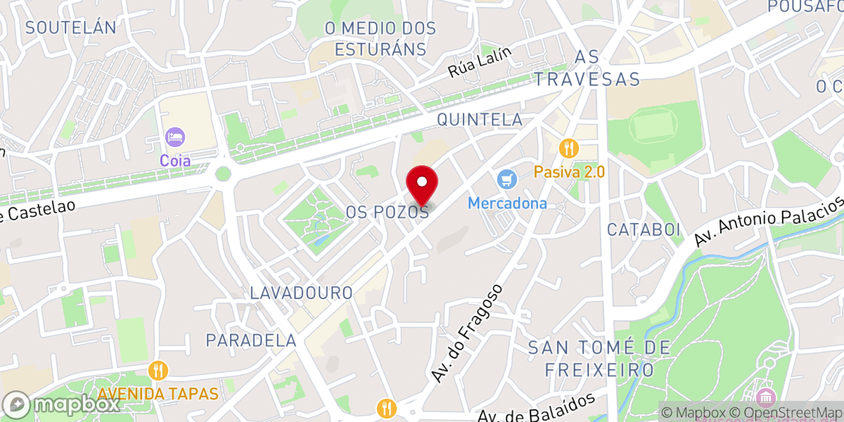 Map showing location of Iglesia Adventista del Séptimo Día en Vigo