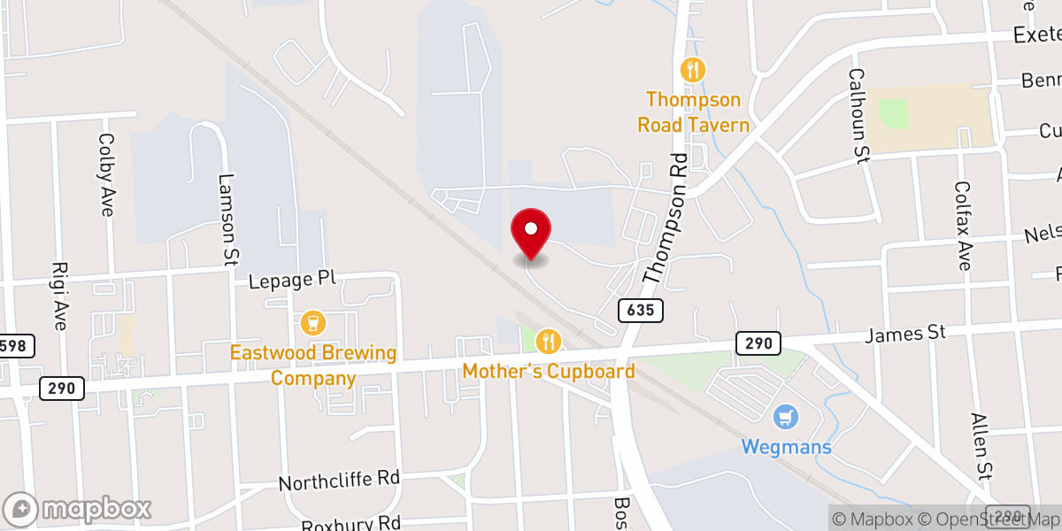 Map showing location of Soham Yoga USA Inc
