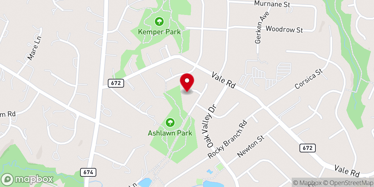 Map showing location of Da Capo Foundation