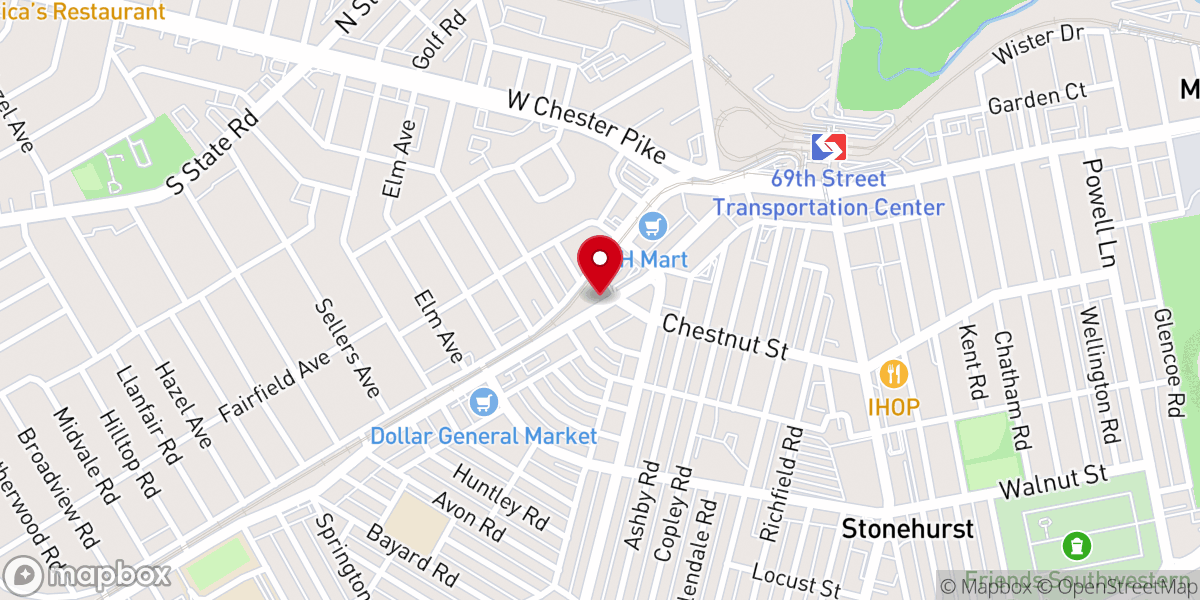 Map showing location of Fresh Anointing Christian Center