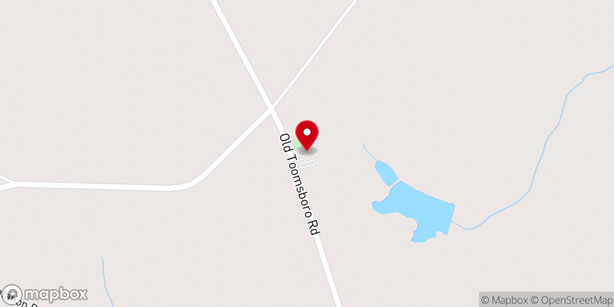 Map showing location of Evergreen Methodist Church