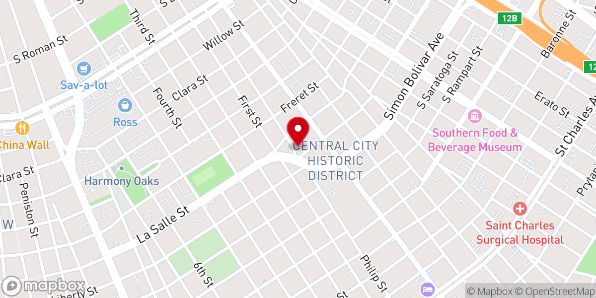 Map showing location of Jesus Savior Living God Church International