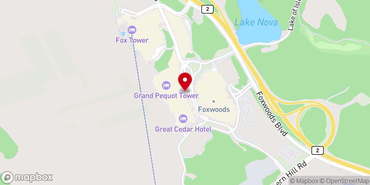 Map showing location of Church