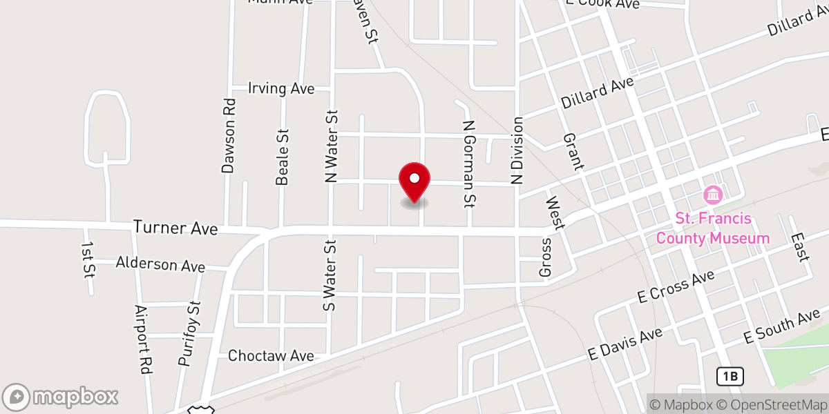 Map showing location of Salem Family Life Center