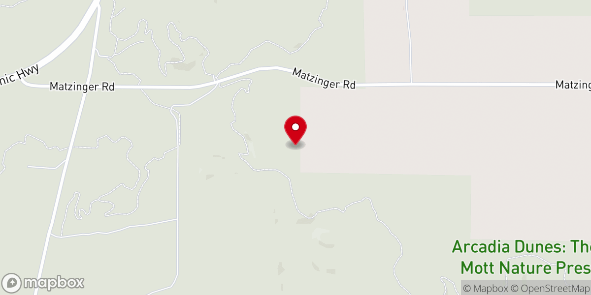 Map showing location of Lutheran Camp Association