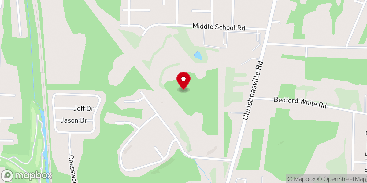 Map showing location of Spring Hill Church