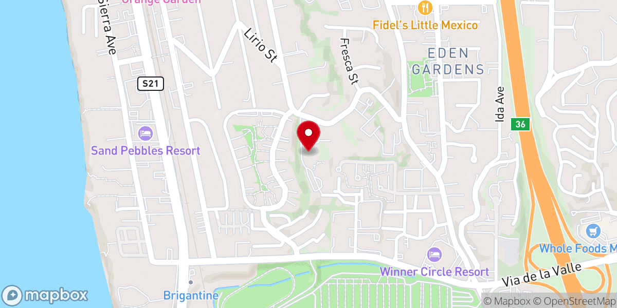 Map showing location of Saint James Academy