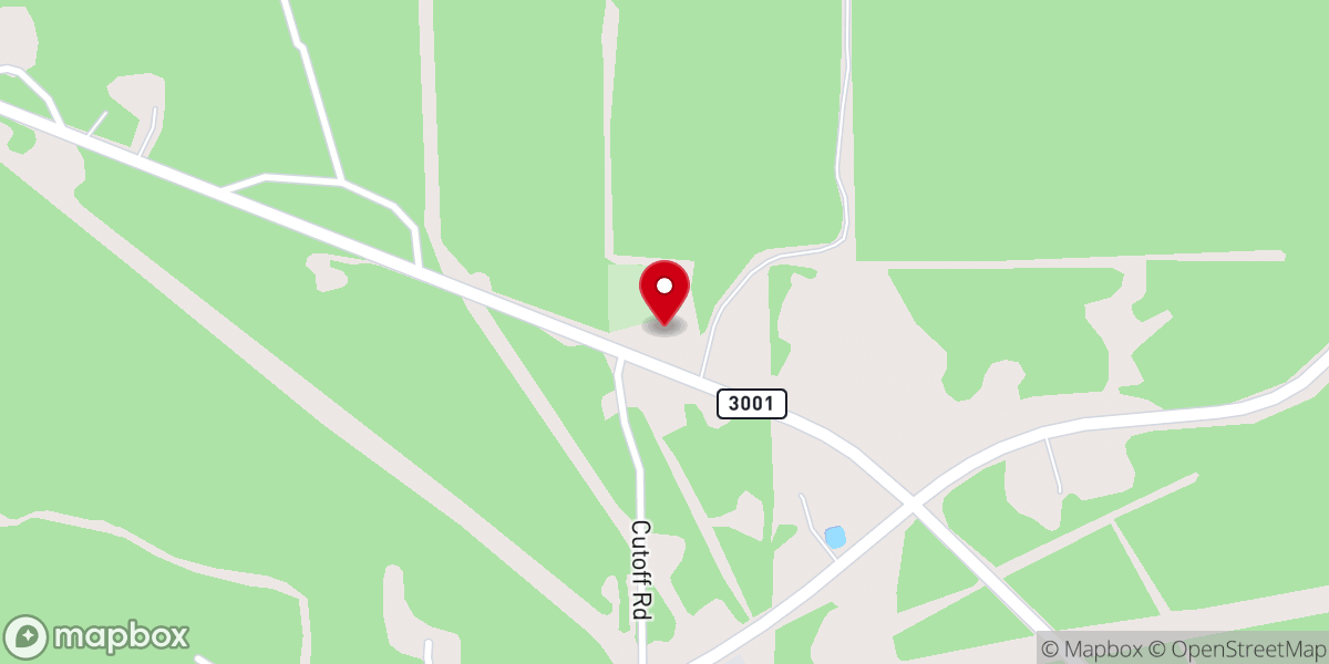 Map showing location of New Zion Church