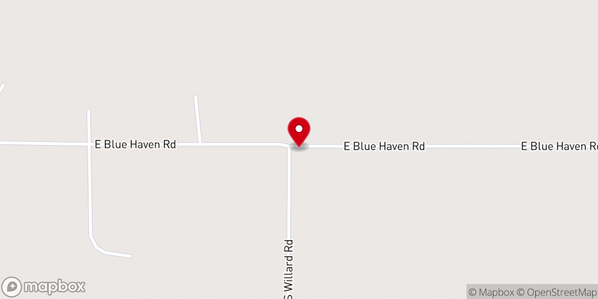 Map showing location of Bullard Chapel