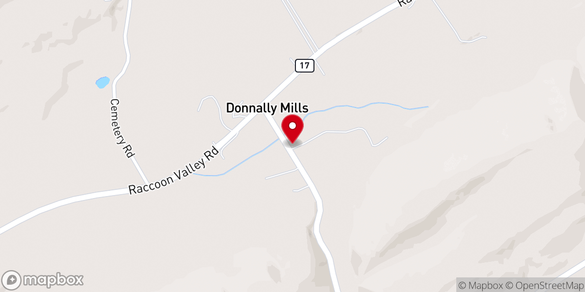 Map showing location of The Village Chapel