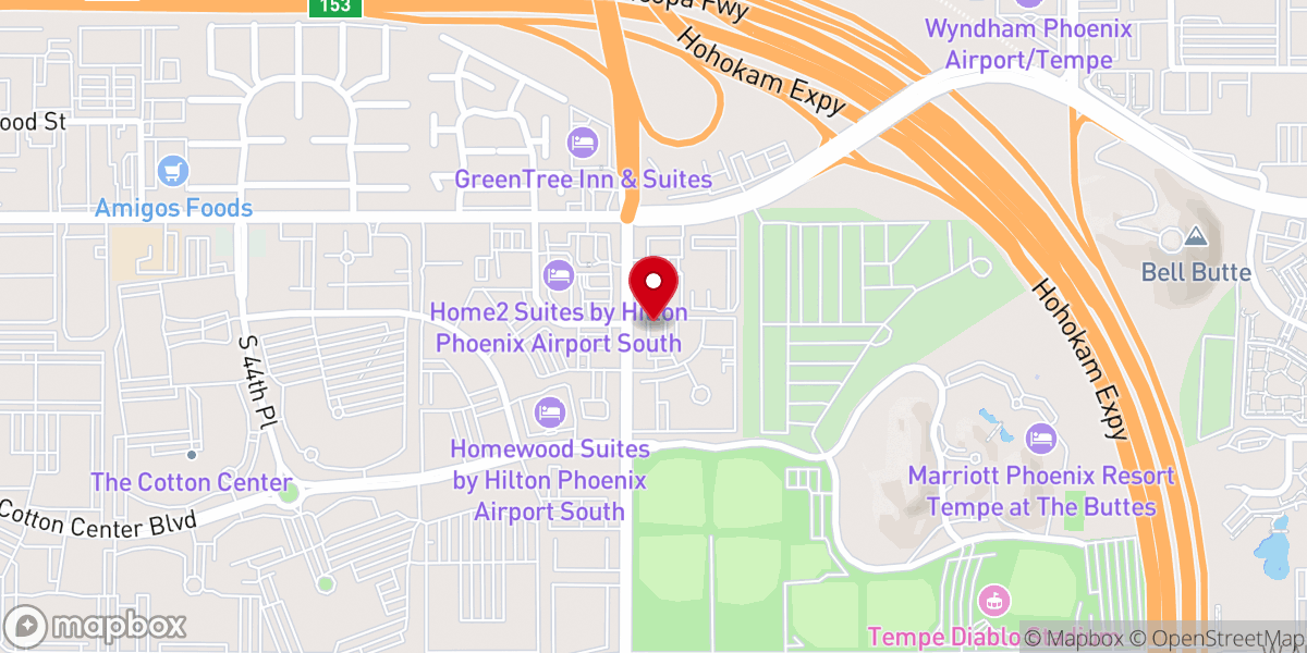 Map showing location of The Message Church