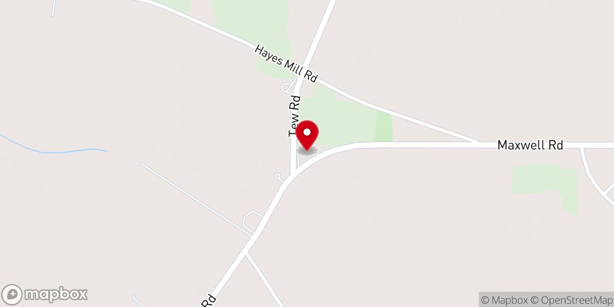 Map showing location of Elizabeth Missionary Baptist Church