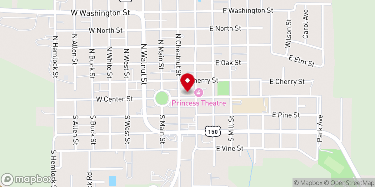 Map showing location of Faith Second Chance NFP