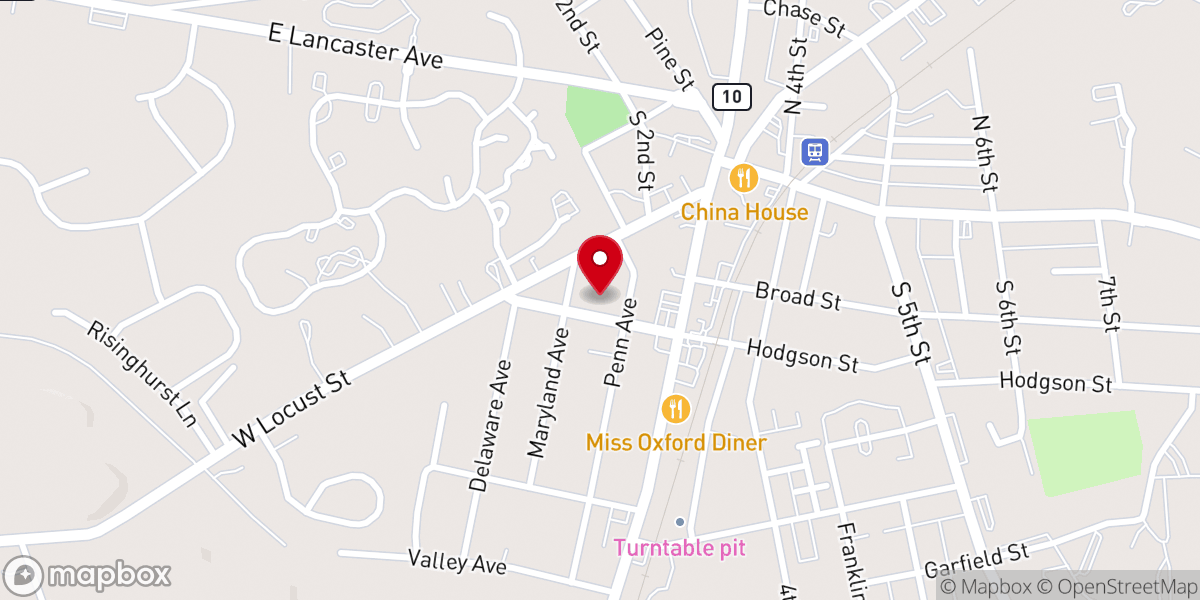 Map showing location of Onesimus Ministries Inc