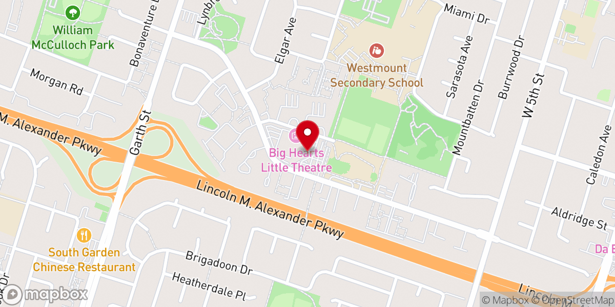 Map showing location of Annunciation of Our Lord Parish