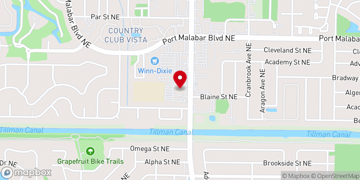 Map showing location of Saint Pierre Liberal Catholic Church