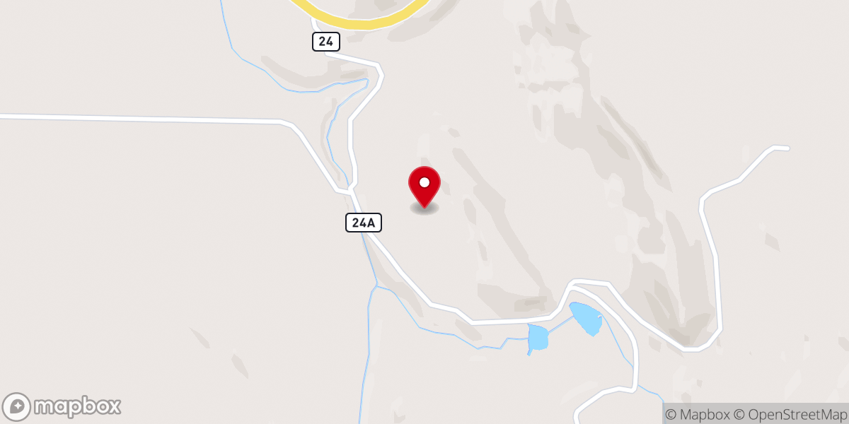 Map showing location of Sonrise Mountain Ranch