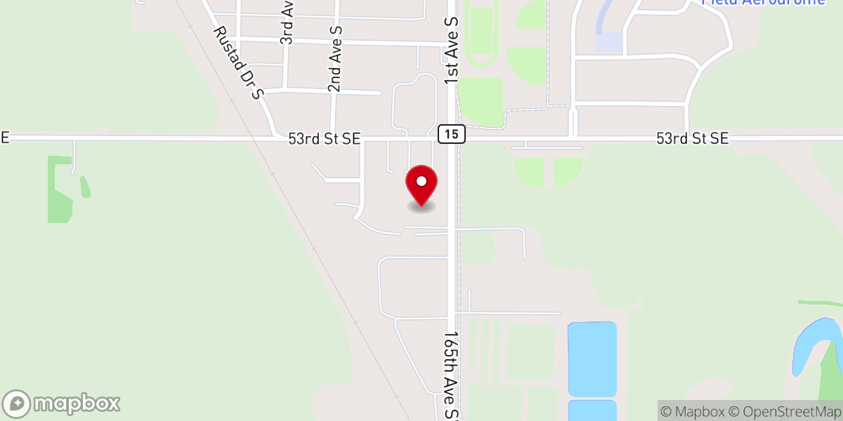 Map showing location of St Maurice's Catholic Church