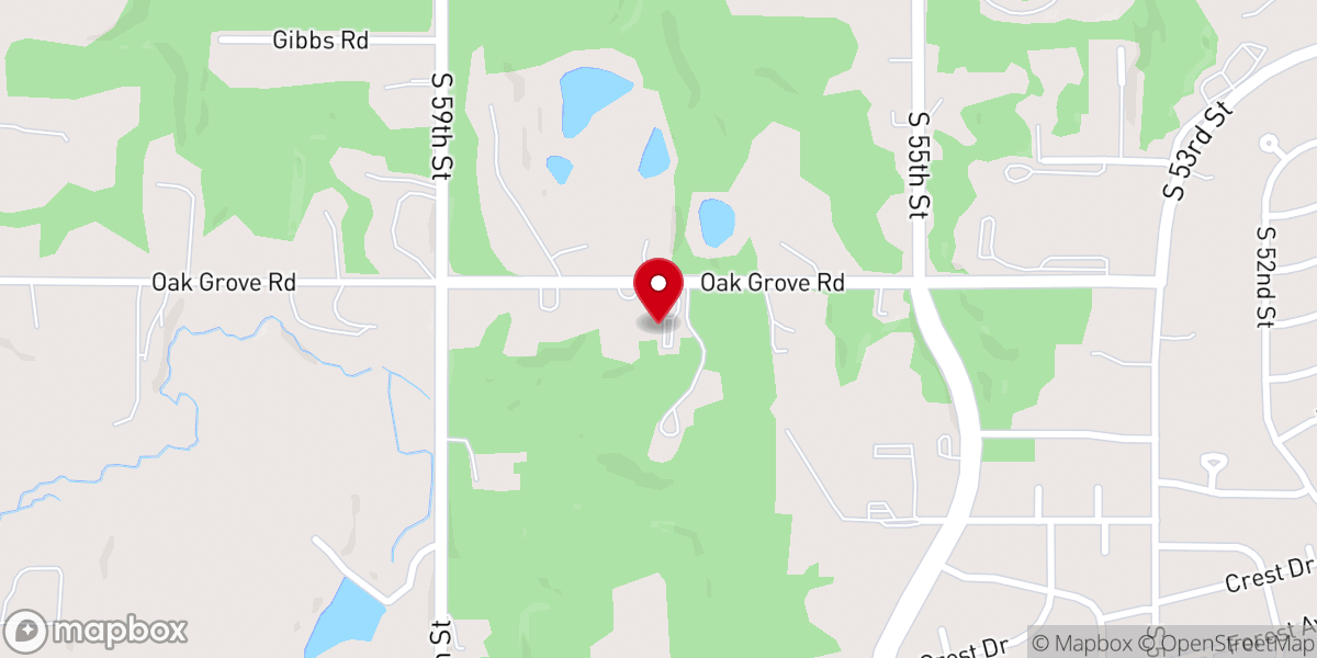 Map showing location of Oak Grove Christian Church - DOC