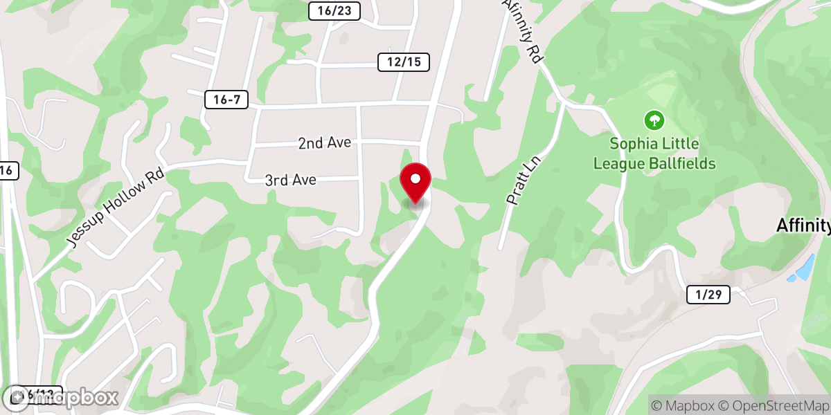 Map showing location of Polk Lendo