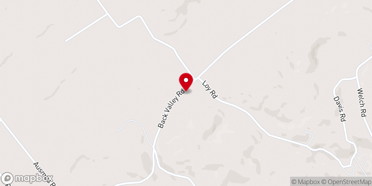 Map showing location of Longmire Church