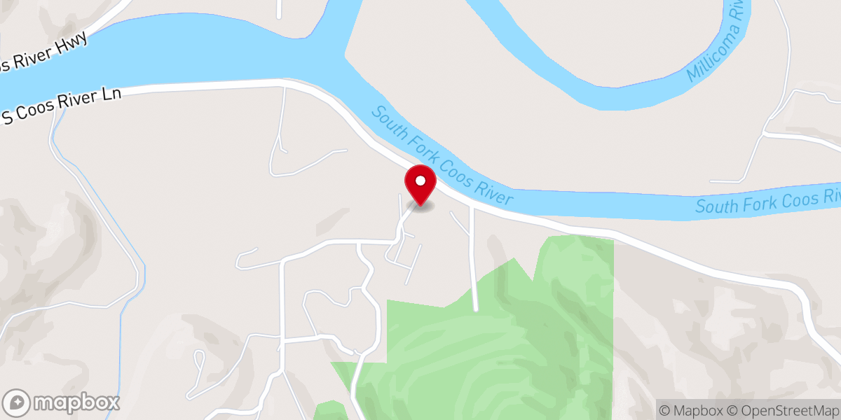 Map showing location of Riverview Christian School