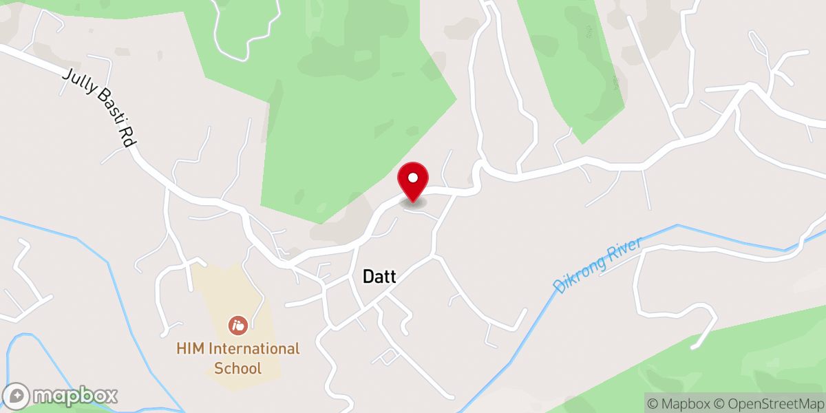 Map showing location of St John Bosco Catholic Church