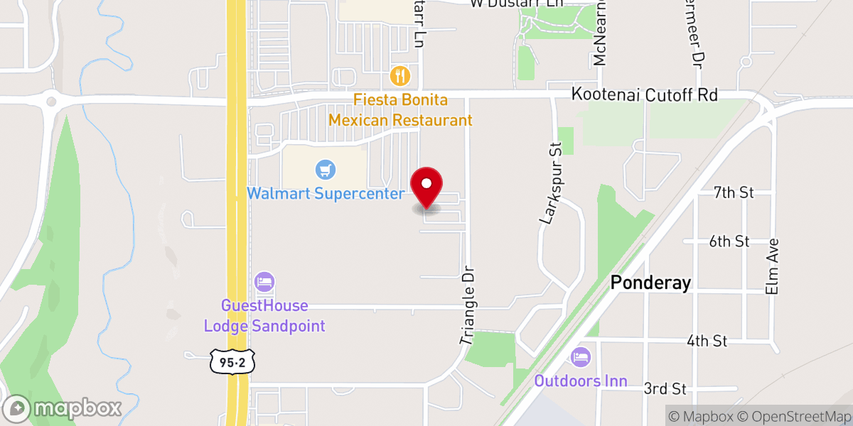 Map showing location of New Fire Ministries Inc