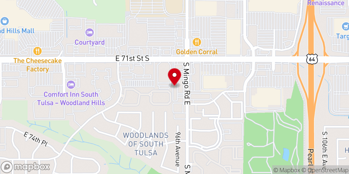 Map showing location of Gospel of Grace Ministries