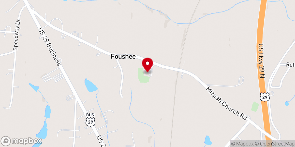 Map showing location of Wesley Chapel United Methodist