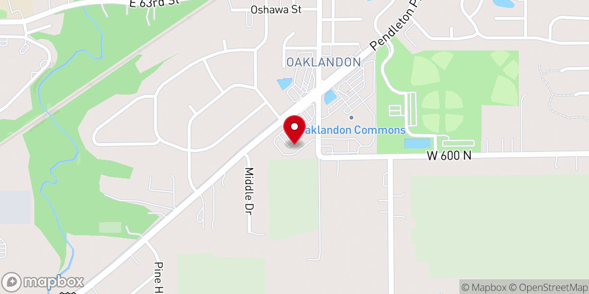 Map showing location of Fresh Springs Ministries
