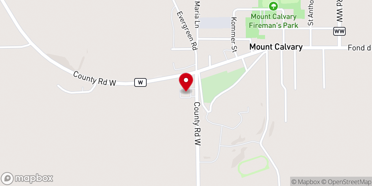 Map showing location of Saint Isidore Parish