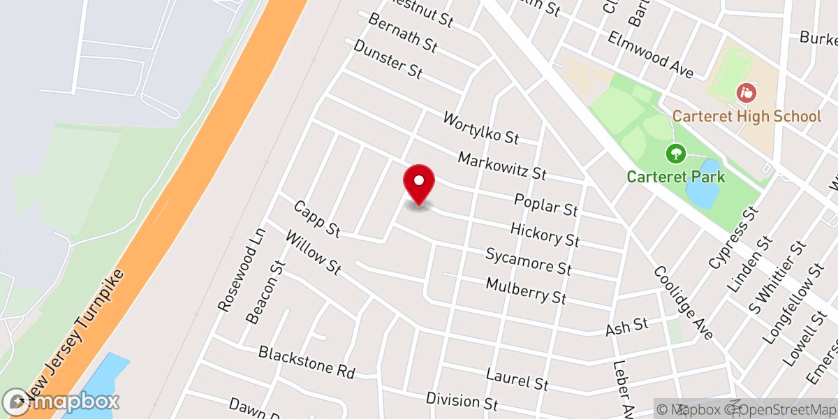 Map showing location of Hope Church Petition LLC