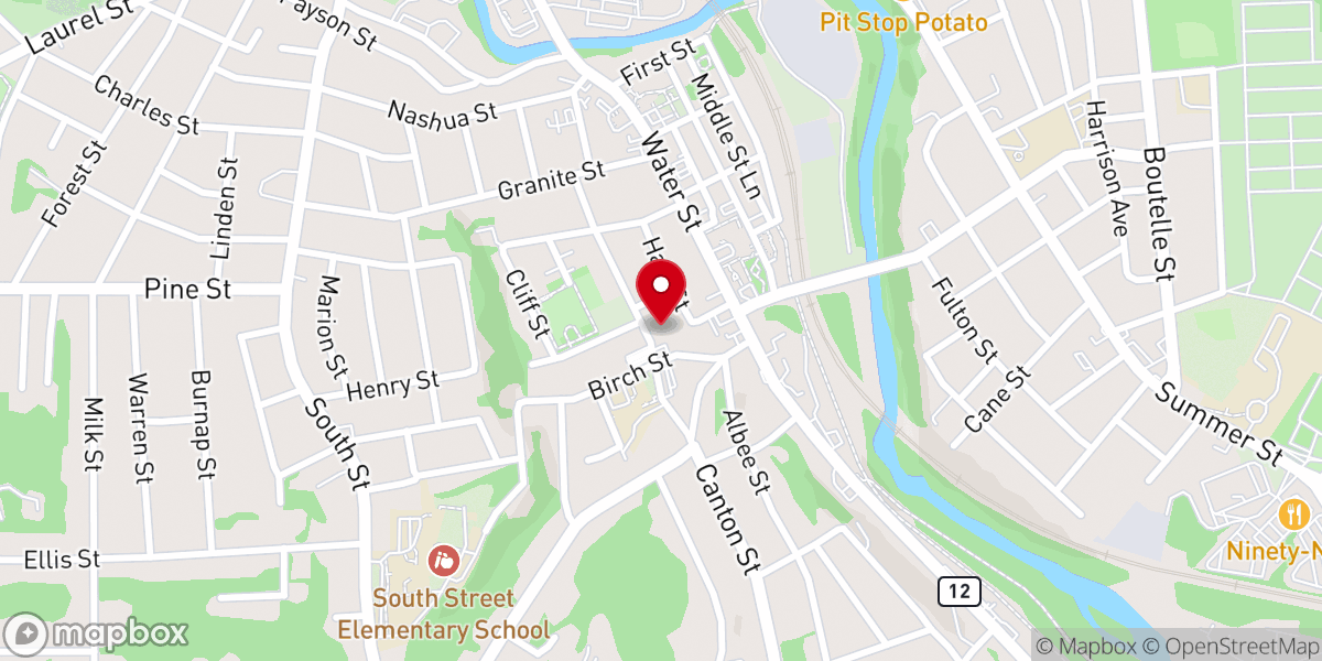 Map showing location of St Anthony of Padua Church
