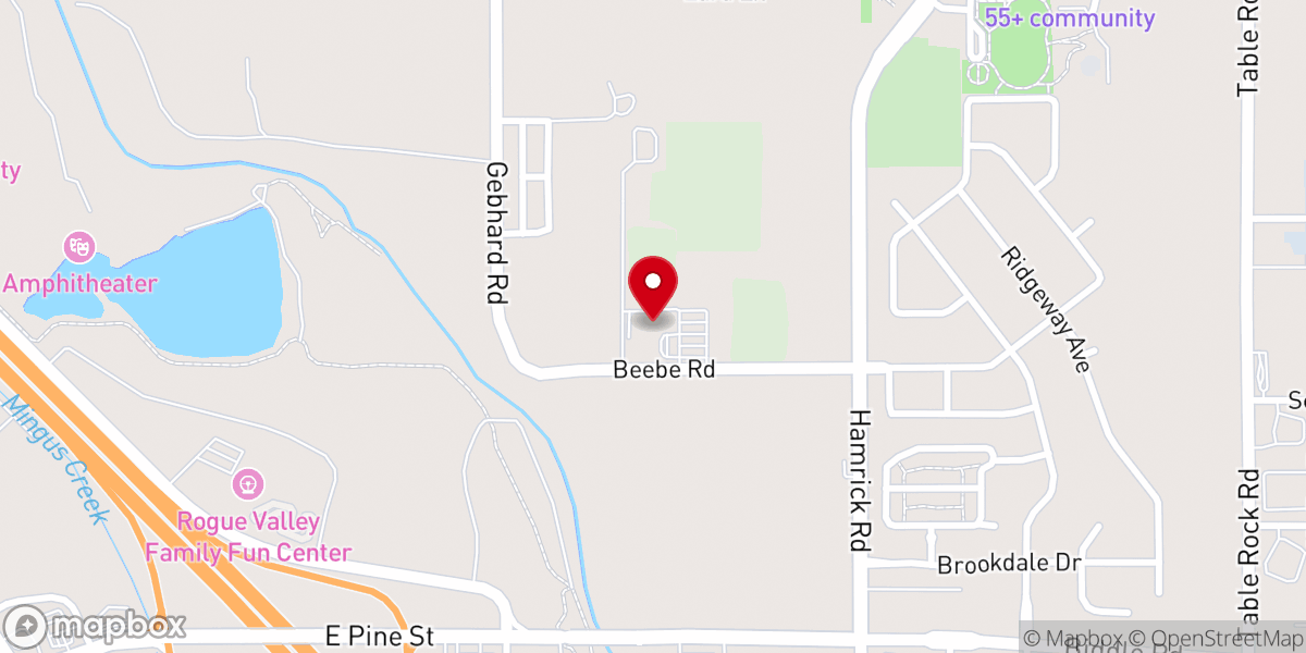Map showing location of Shepherd of the Valley Catholic Church