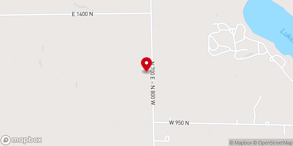 Map showing location of Fields of Grace Church