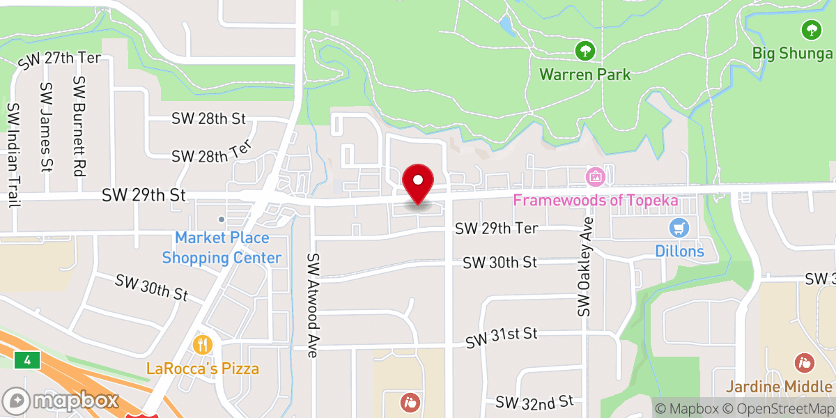Map showing location of Harris Ministries International Inc