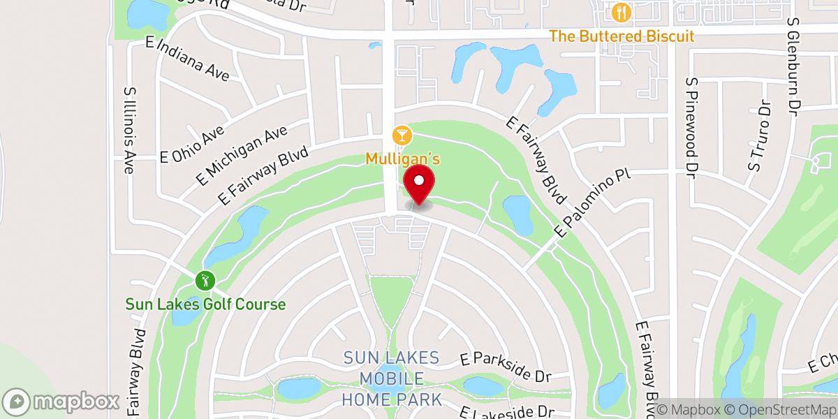 Map showing location of Chapel Center