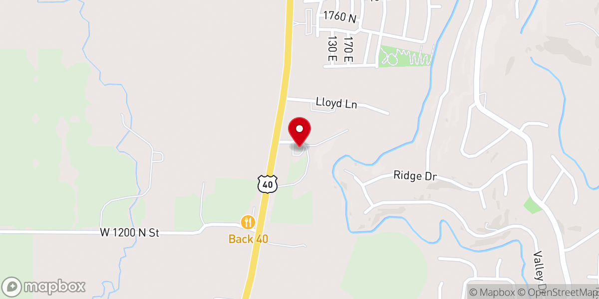 Map showing location of Grace Chapel