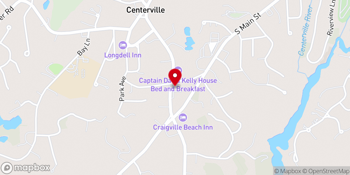 Map showing location of South Congregational Church