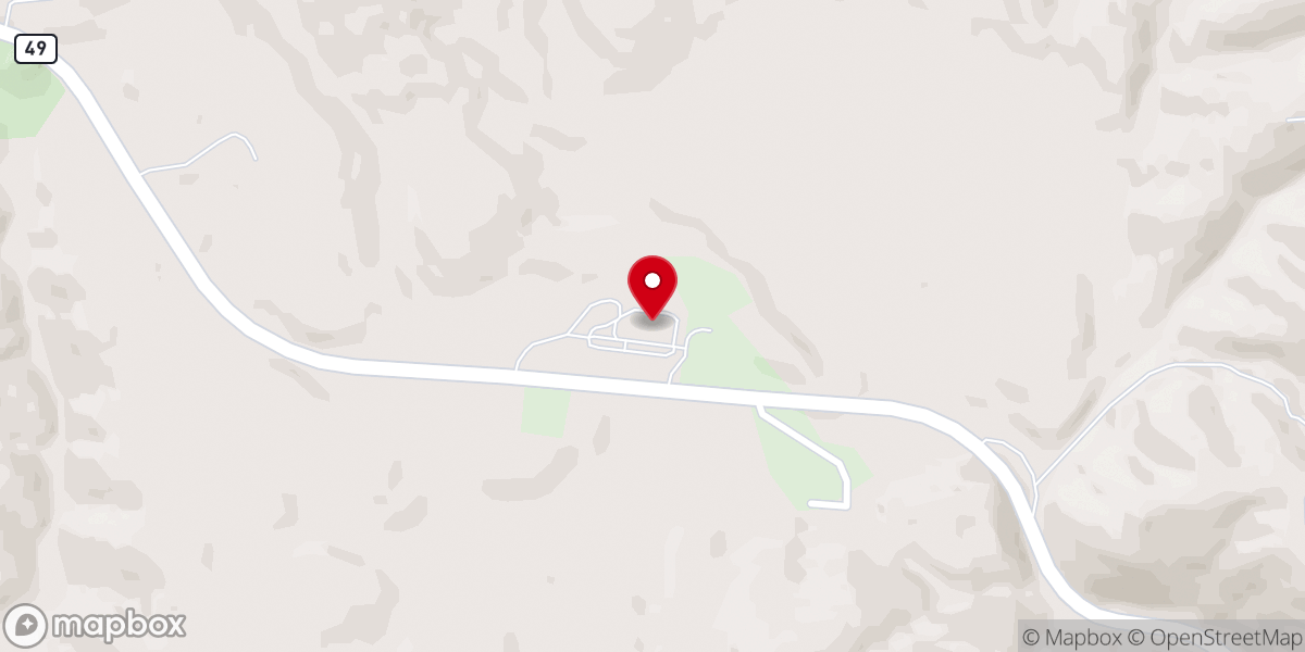 Map showing location of Grace Fellowship