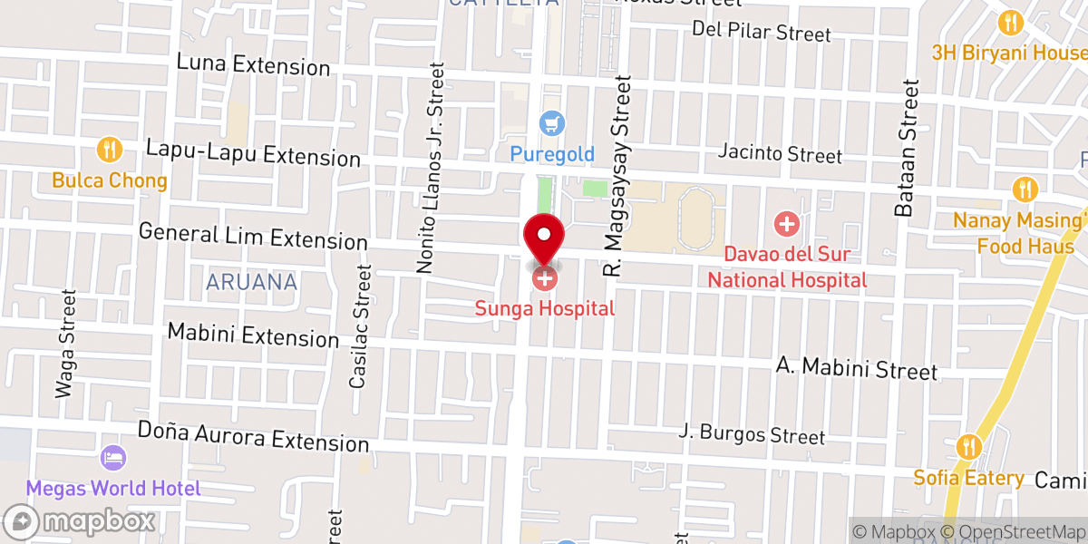 Map showing location of Landmark Missionary Baptist Church