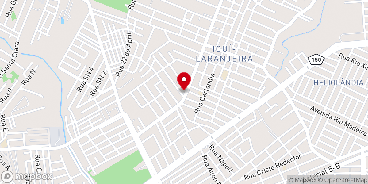 Map showing location of Paróquia Santo Inácio De Loyola