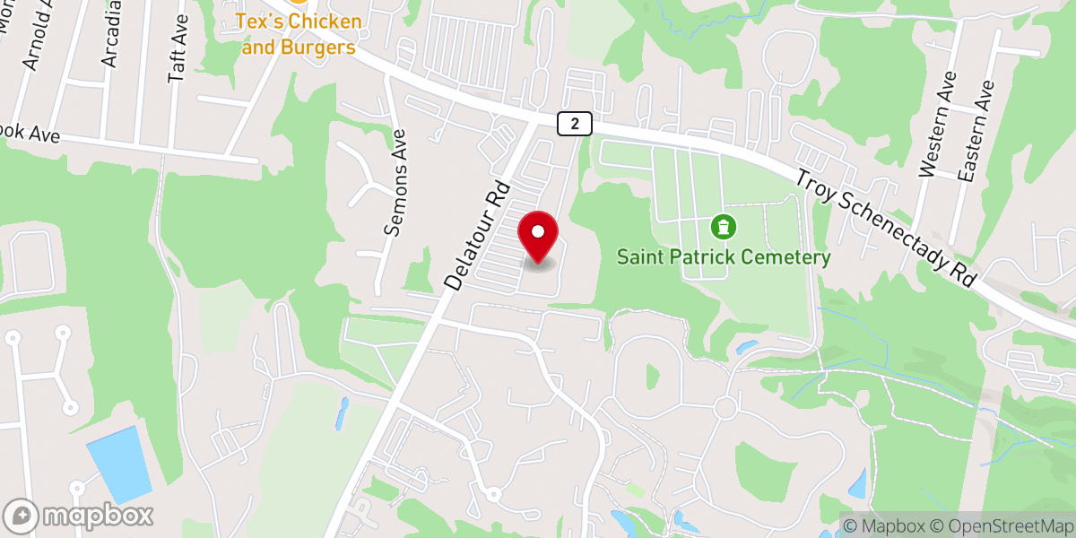 Map showing location of Transforming Grace Church Inc