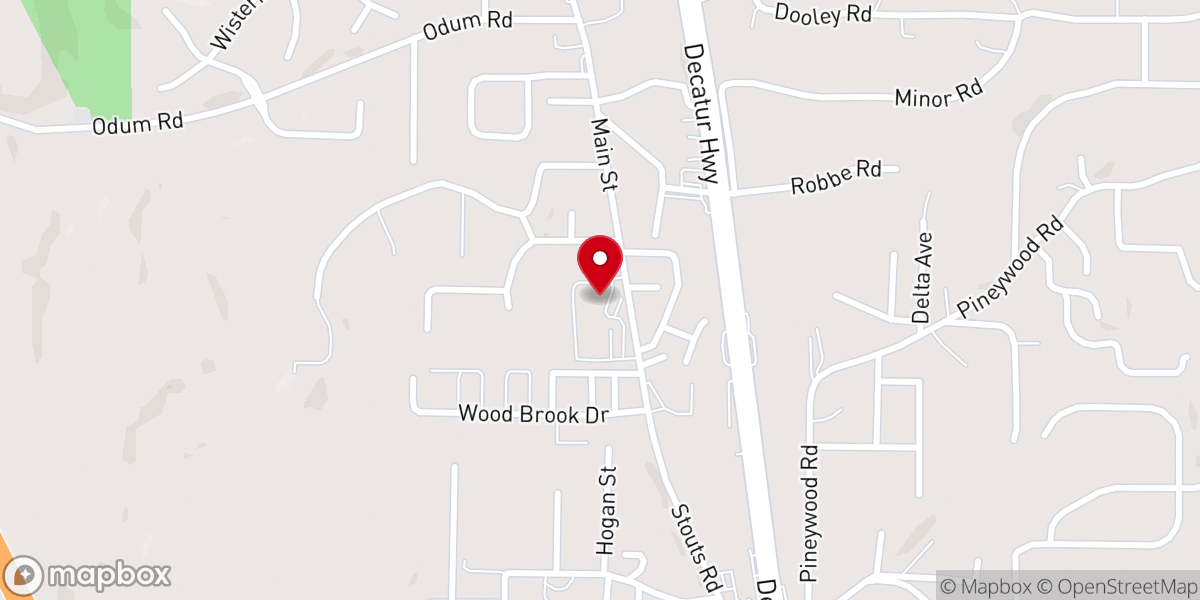 Map showing location of St Elizabeth Ann Seton Catholic Church