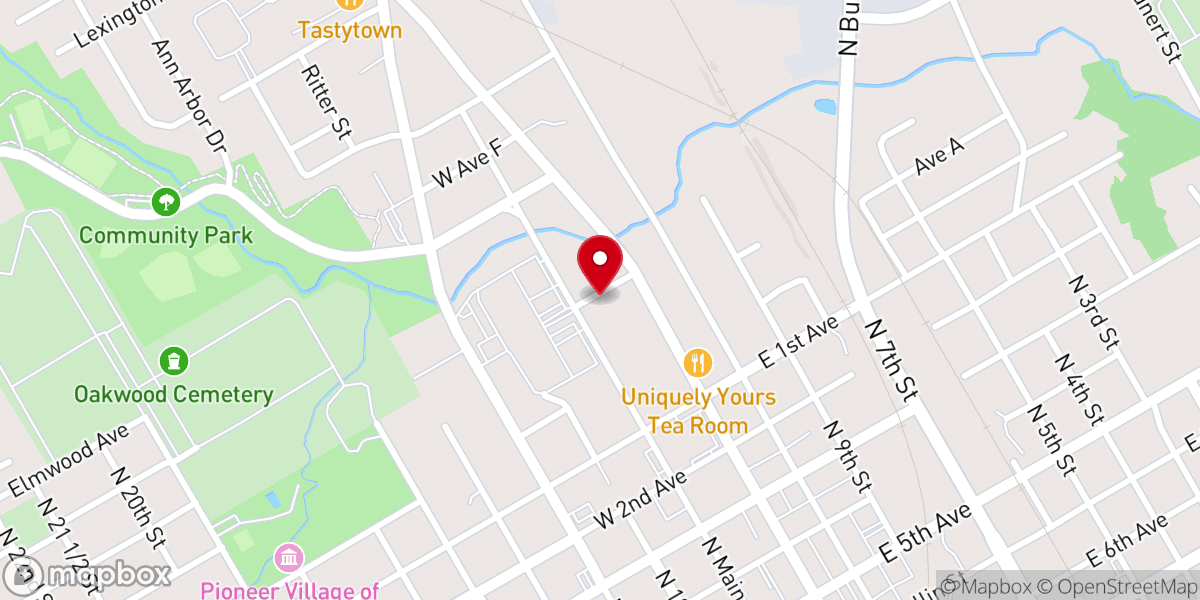 Map showing location of Lifeline Fellowship Family Church