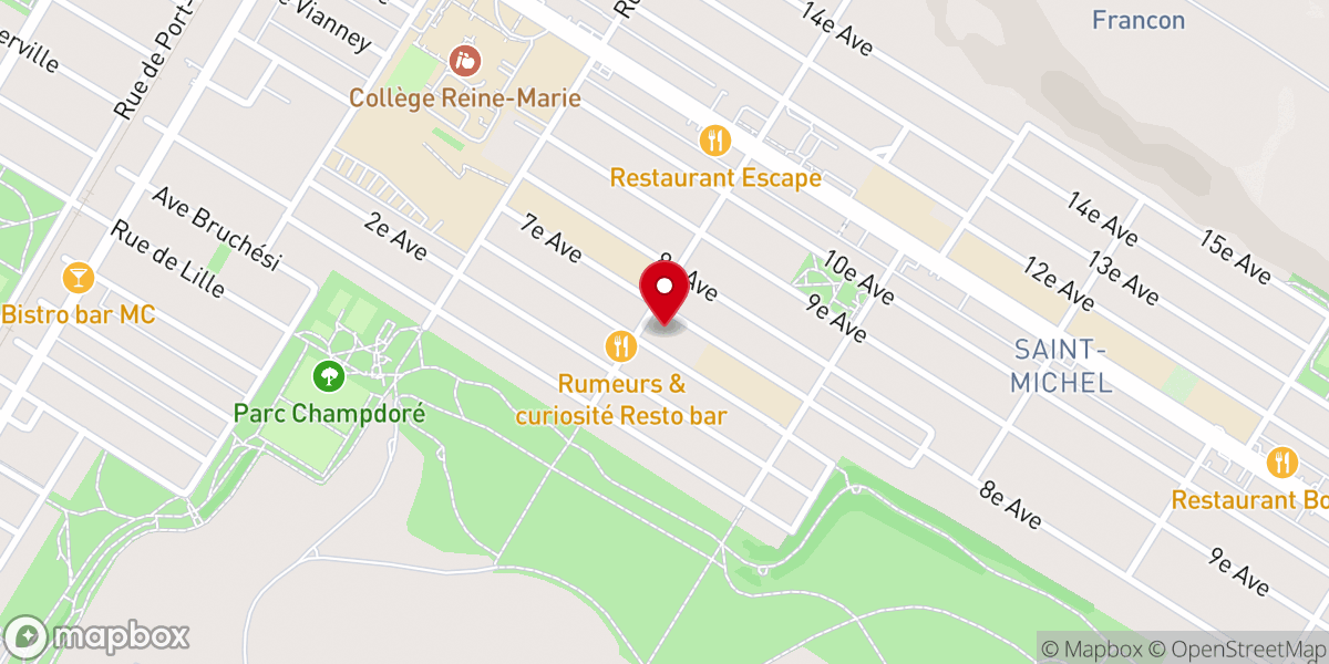 Map showing location of Eglise Evangelique Haitienne