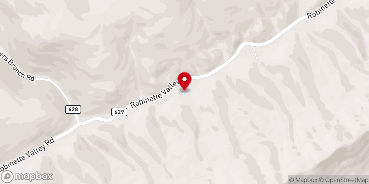 Map showing location of Palmer Church