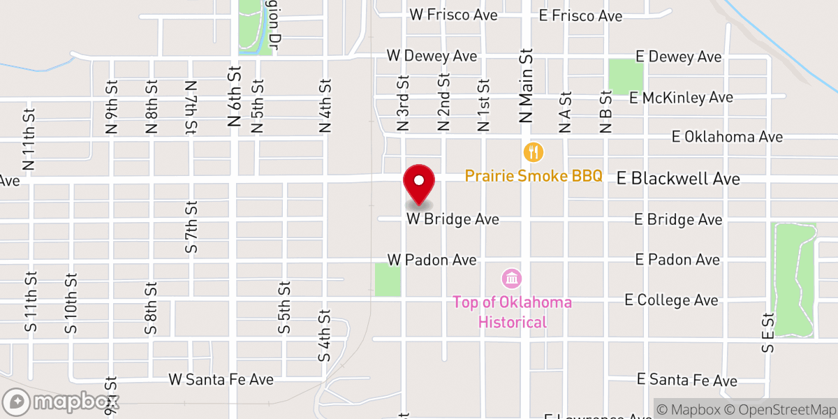 Map showing location of St Josephs Catholic Church